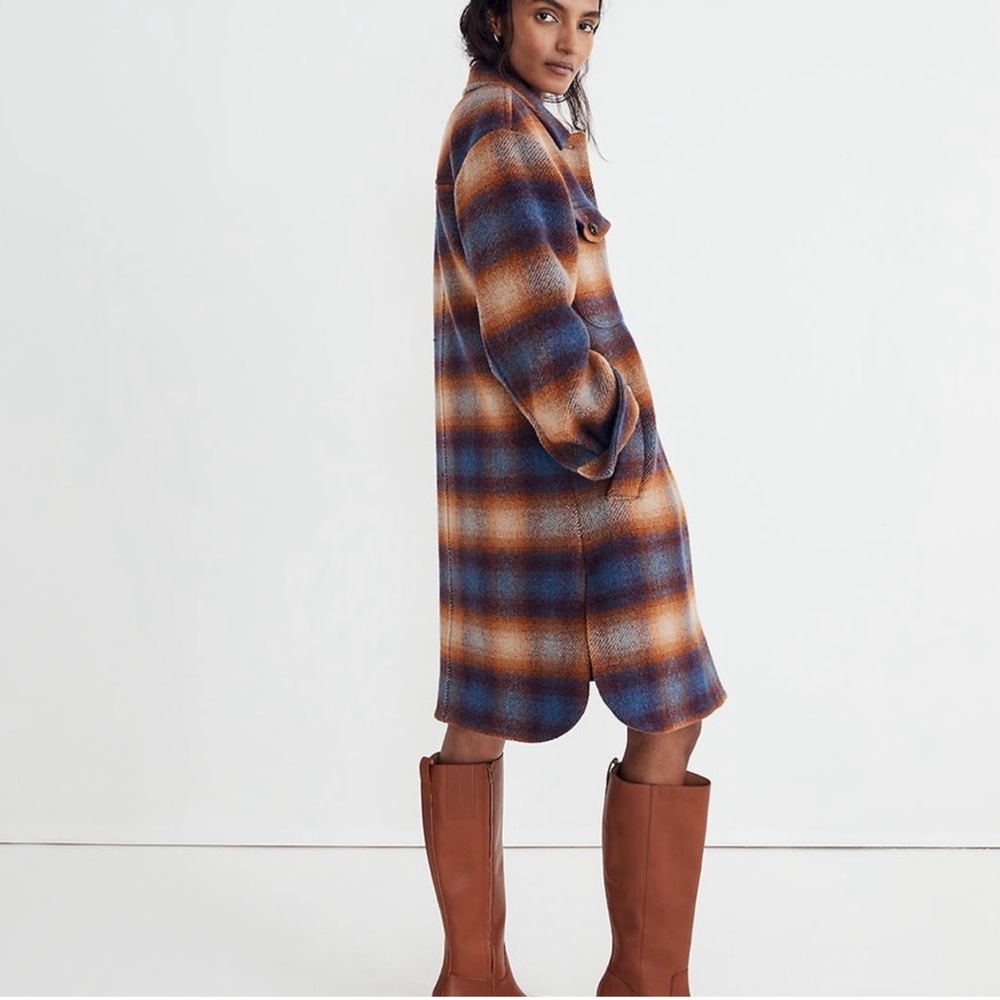 Madewell delmont coat